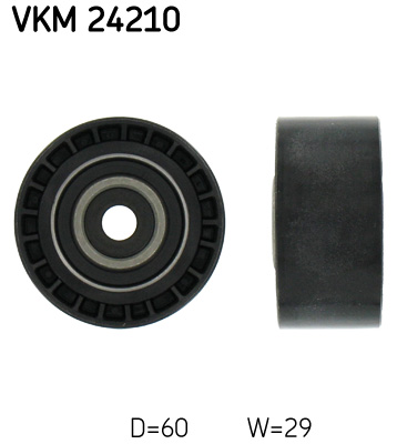 SKF Umlenk-/Führungsrolle, Zahnriemen VKM 24210